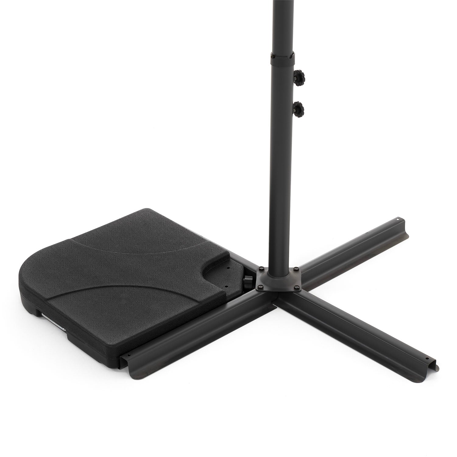 VESTIAMO CASA GIARDINO - Base per Ombrellone 50x50 cm – Stabile e Riempibile fino a 15 kg